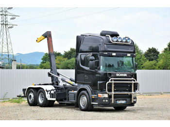 Haakarmsysteem vrachtwagen Scania 164 L - 480 Abrollkipper 5,30m* Top Zustand!: afbeelding 1