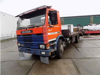 Vrachtwagen met open laadbak Scania 82 oprijwagen met rampen: afbeelding 1