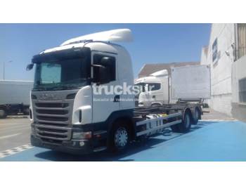 Containertransporter/ Wissellaadbak vrachtwagen Scania G400 6X2*4: afbeelding 1