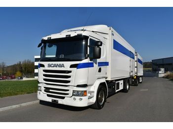 Koelwagen vrachtwagen Scania G410 Tiefkühler mit Hebebühne: afbeelding 1