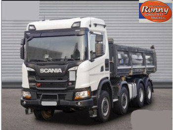 Kipper vrachtwagen Scania G G450 8x4 Autom./Klima/eFH./Radio: afbeelding 1