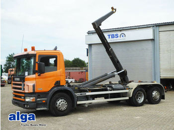 Haakarmsysteem vrachtwagen Scania P114GB 6x2, 340PS, Meiller RK 20.65,Standheizung: afbeelding 1