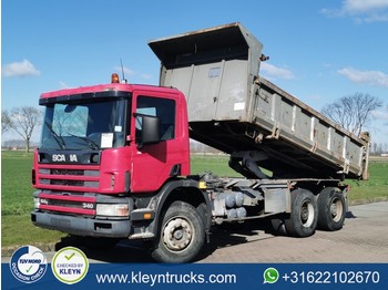 Kipper vrachtwagen Scania P114.340 6x4 manual steel: afbeelding 1