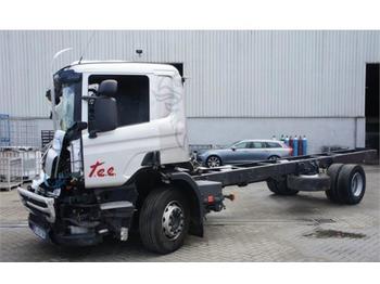 Containertransporter/ Wissellaadbak vrachtwagen Scania P320 Automatic Retarder Euro-6 2014 P320 Automatic Retarder Euro-6 2014: afbeelding 1