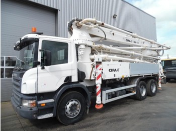 Vrachtwagen voor het vervoer van bulkgoederen Scania P380 6x4 CIFA K 36 /XZ Concrete Pump 632 hours only!: afbeelding 1
