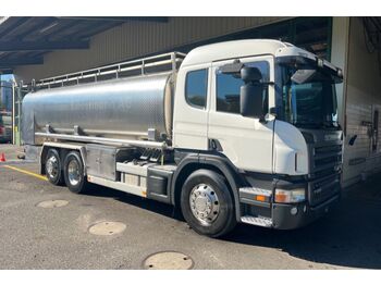 Tankwagen voor het vervoer van melk Scania P420 Milchwagen isoliert: afbeelding 1