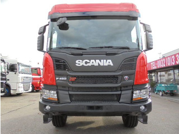 Nieuw Containertransporter/ Wissellaadbak vrachtwagen Scania P450 XT 4X4 EURO 6: afbeelding 2