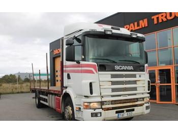 Containertransporter/ Wissellaadbak vrachtwagen Scania R114LB4X2NB380: afbeelding 1