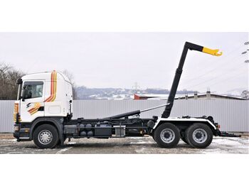 Haakarmsysteem vrachtwagen Scania R124 470 Abrollkipper *6x2* Top Zustand !: afbeelding 5
