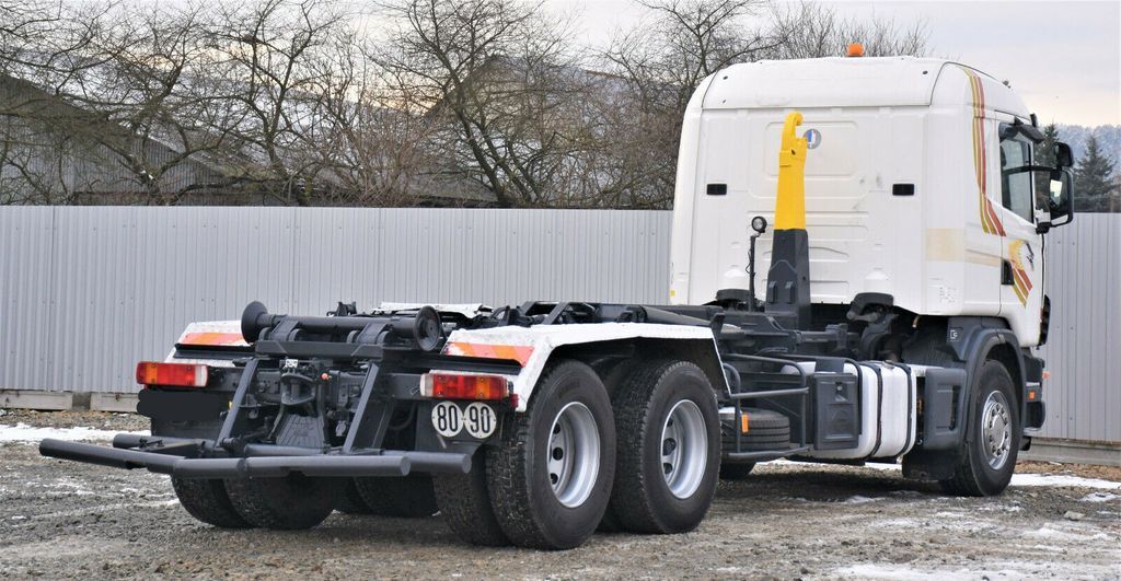 Haakarmsysteem vrachtwagen Scania R124 470 Abrollkipper *6x2* Top Zustand !: afbeelding 6