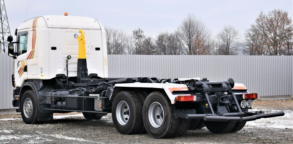 Haakarmsysteem vrachtwagen Scania R124 470 Abrollkipper *6x2* Top Zustand !: afbeelding 7