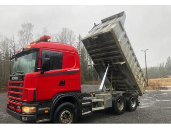 Kipper vrachtwagen Scania R124 GA 6x4 Dumper Truck (Volvo-Renault): afbeelding 1
