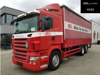 Schuifzeilen vrachtwagen Scania R340 LB6X2*4MNA /Lenkachse /Ladebordw. /Retarder: afbeelding 1
