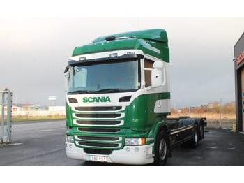 Containertransporter/ Wissellaadbak vrachtwagen Scania R400LB6X2*4MNB: afbeelding 1