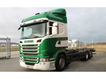 Containertransporter/ Wissellaadbak vrachtwagen Scania R400LB6X2*4MNB Euro 5: afbeelding 1