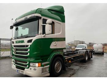 Containertransporter/ Wissellaadbak vrachtwagen Scania R400 Scania LB6X2*4MNB: afbeelding 1
