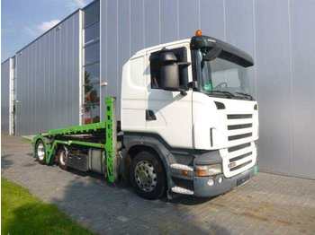 Vrachtwagen Scania R420 4X2 TRUCK / LKW TRANSPORTER RETARDER EURO 4: afbeelding 1