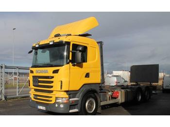 Containertransporter/ Wissellaadbak vrachtwagen Scania R440LB6X2*4MNB: afbeelding 1