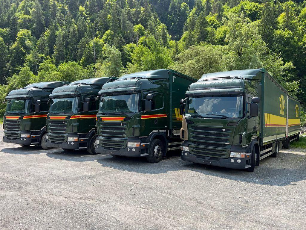 Schuifzeilen vrachtwagen Scania R440 4x2, E6, Retarder, Honold Anhaenger, 3x: afbeelding 3