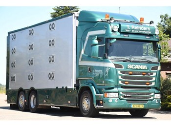 Veewagen vrachtwagen Scania R450 !!EURO6!! CUPPERS!!4-STOCK!!VENTILATED!!: afbeelding 1