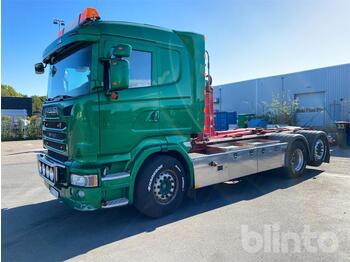 Haakarmsysteem vrachtwagen Scania R480: afbeelding 1