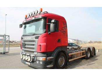 Containertransporter/ Wissellaadbak vrachtwagen Scania R480LB6X2*4HNB: afbeelding 1