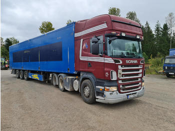 Containertransporter/ Wissellaadbak vrachtwagen voor het vervoer van bulkgoederen Scania R500: afbeelding 1