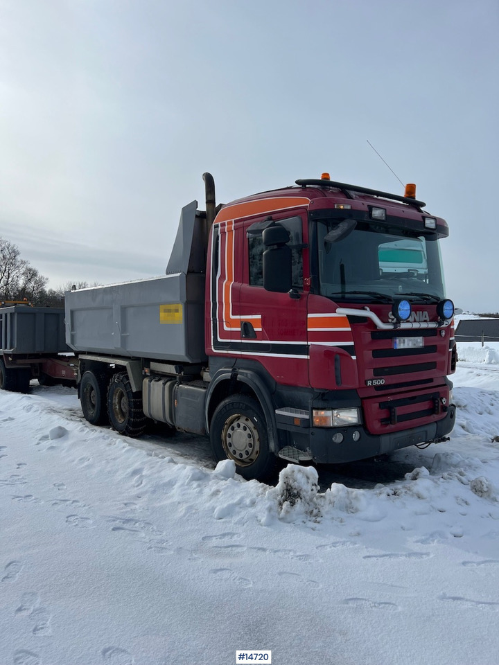 Kipper vrachtwagen Scania R500: afbeelding 4