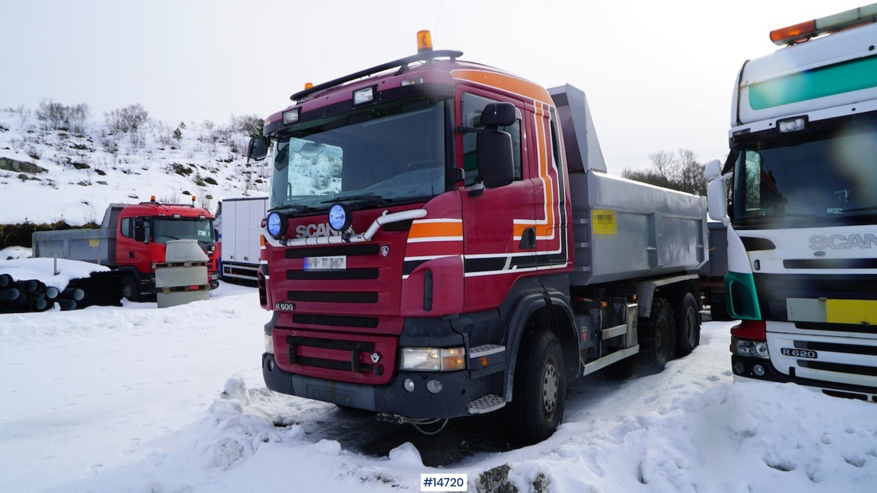 Kipper vrachtwagen Scania R500: afbeelding 2