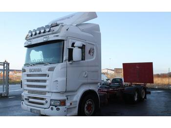 Containertransporter/ Wissellaadbak vrachtwagen Scania R500LB6X2*4MLB: afbeelding 1