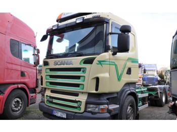 Containertransporter/ Wissellaadbak vrachtwagen Scania R500 6X2: afbeelding 1