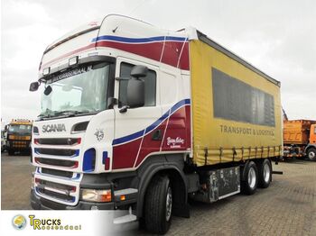 Scania R500 V8 + Euro 5 + Retarder + Lift + 6x2 - Schuifzeilen vrachtwagen