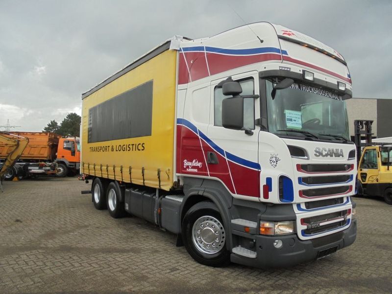 Schuifzeilen vrachtwagen Scania R500 V8 + Euro 5 + Retarder + Lift + 6x2: afbeelding 3