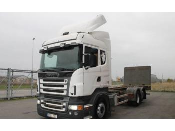 Containertransporter/ Wissellaadbak vrachtwagen Scania R580LB6X2*4: afbeelding 1