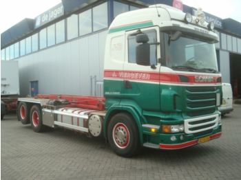 Haakarmsysteem vrachtwagen Scania R730LB6X2HNA + Kraker aanhanger: afbeelding 1
