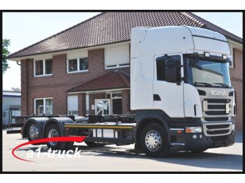 Containertransporter/ Wissellaadbak vrachtwagen Scania R 440 LB 6x2 MNB, EURO 5, Retarder: afbeelding 1