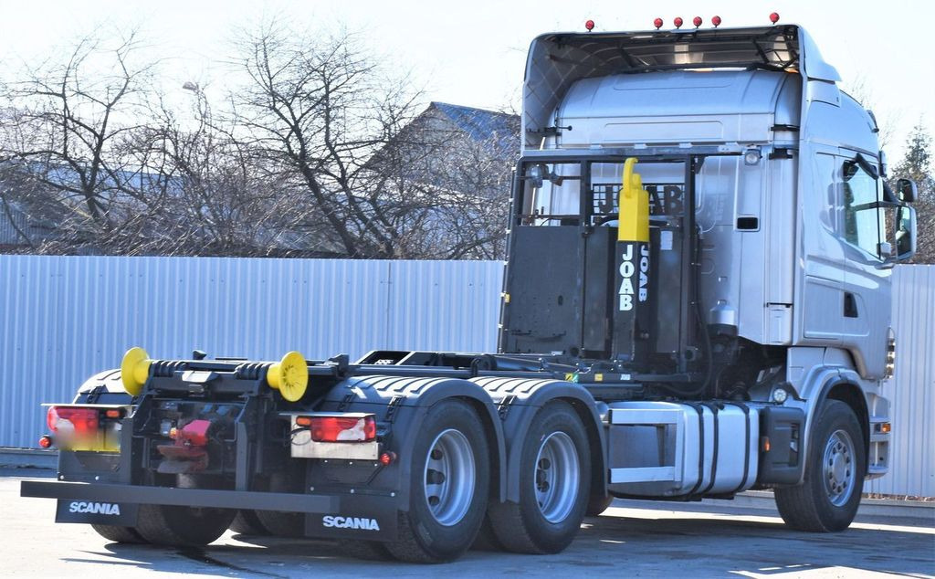 Haakarmsysteem vrachtwagen Scania R 480 Abrollkipper * 6x4 * Top Zustand !: afbeelding 6