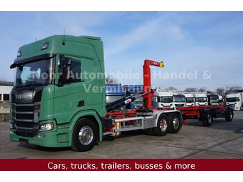 Haakarmsysteem vrachtwagen Scania R 500 LL HigLine Hyva-20.60S*Retarder/Standklima: afbeelding 1