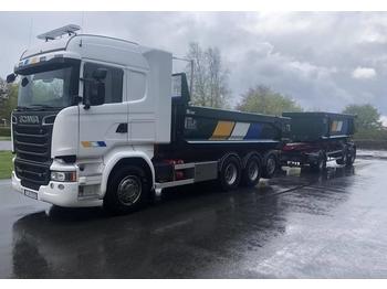 Containertransporter/ Wissellaadbak vrachtwagen Scania R 580: afbeelding 1