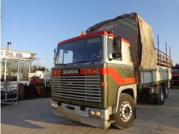 Vrachtwagen met open laadbak Scania SCANIA VABIS LBS 110 SUPER (6X2): afbeelding 1
