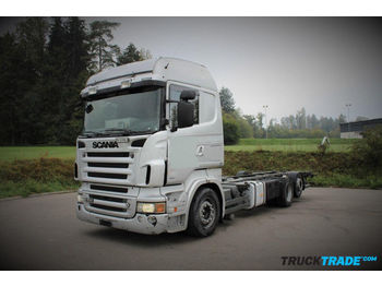 Containertransporter/ Wissellaadbak vrachtwagen Scania Scania R500 LB 6x2*4 BDF: afbeelding 1