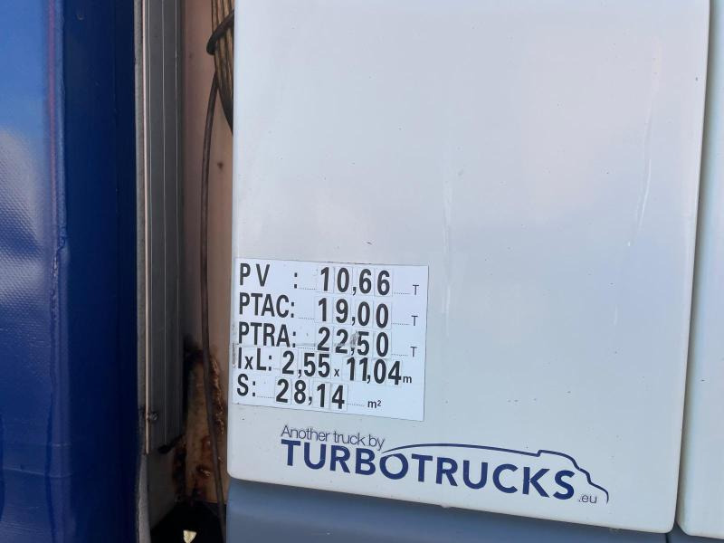 Schuifzeilen vrachtwagen DAF CF75 310