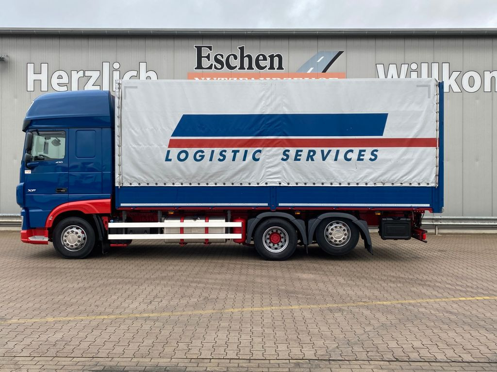 Schuifzeilen vrachtwagen DAF XF 430 SSC | Skylights*Navi*Standklima*AHK*Lift