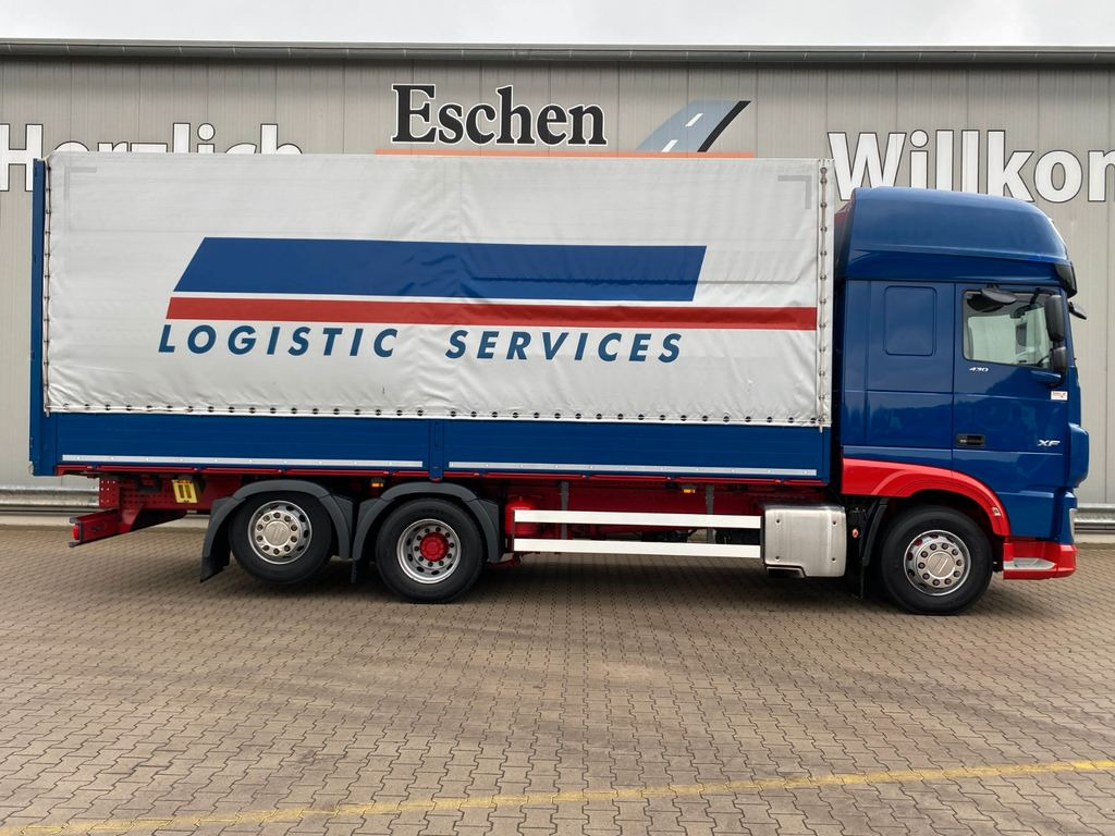 Schuifzeilen vrachtwagen DAF XF 430 SSC | Skylights*Navi*Standklima*AHK*Lift