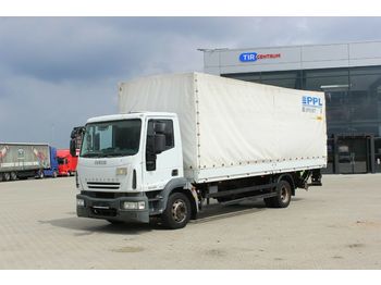 Schuifzeilen vrachtwagen Iveco EUROCARGO ML 120E22, HYDRAULIC LIFT