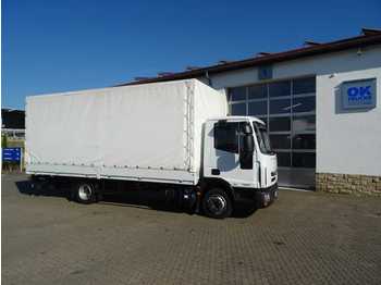 Schuifzeilen vrachtwagen Iveco Eurocargo ML75E21 Pritsche/Plane + LBW Euro 6