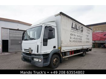Schuifzeilen vrachtwagen Iveco Eurocargo ML 120E25 Plane+Spriegel, LBW