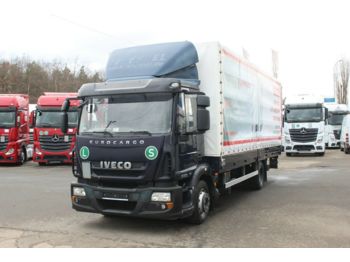 Schuifzeilen vrachtwagen Iveco ML120E25/P, TAIL LIFT, WHEELS 80%