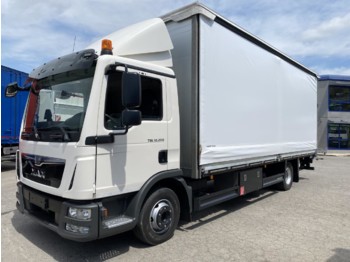 Schuifzeilen vrachtwagen MAN 12.250 TGL E6 (SEMI TAULINER)