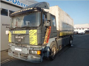 Schuifzeilen vrachtwagen MAN 19.362/372 Pritsche Plane